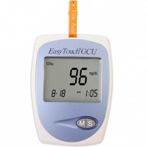 Анализатор глюкозы, холестерина и мочевой кислоты EasyTouch GCU mg301-2e