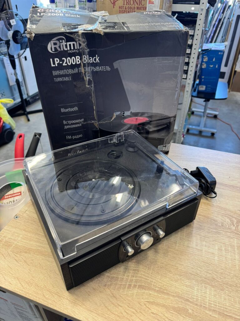 Виниловый проигрыватель Ritmix LP-200B Black wood