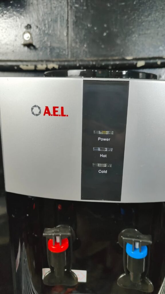 Кулер для воды AEL LС-AEL-47b black/silver с холодильником