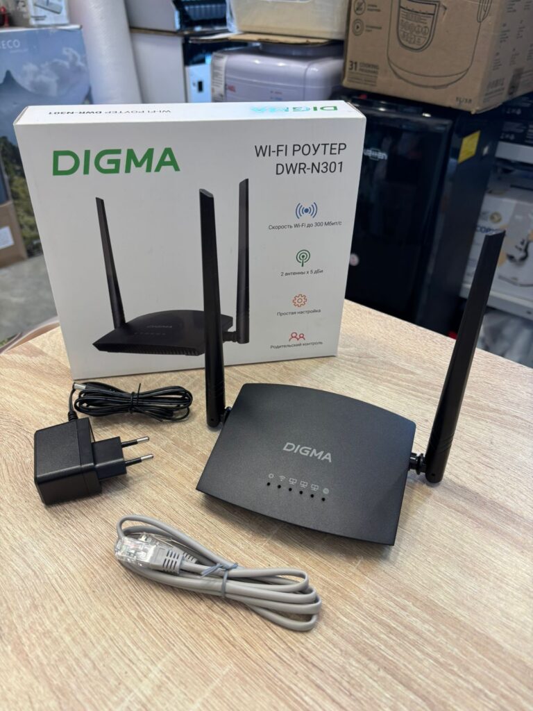 WI-FI роутер DIGMA DWR-N301