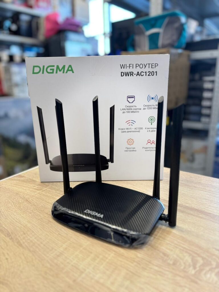 WI-FI роутер DIGMA DWR-AC1201