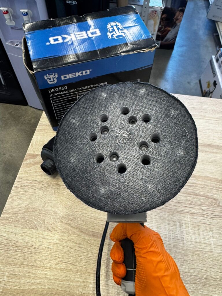 Шлифмашинка эксцентриковая DEKO DKG550