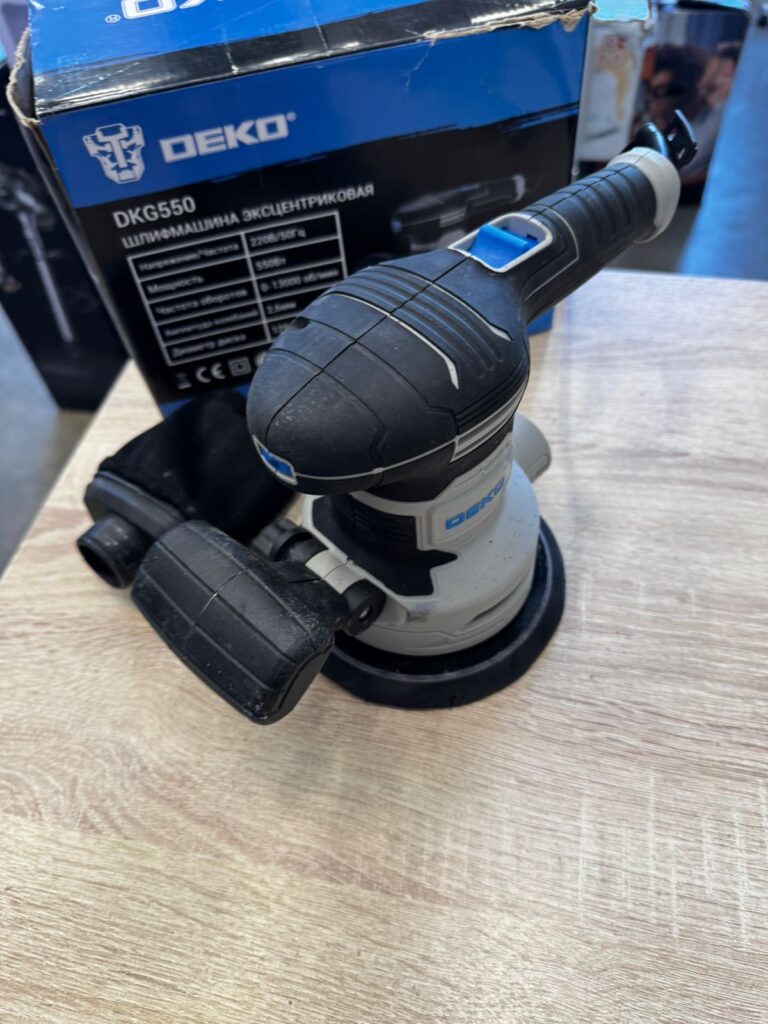 Шлифмашинка эксцентриковая DEKO DKG550