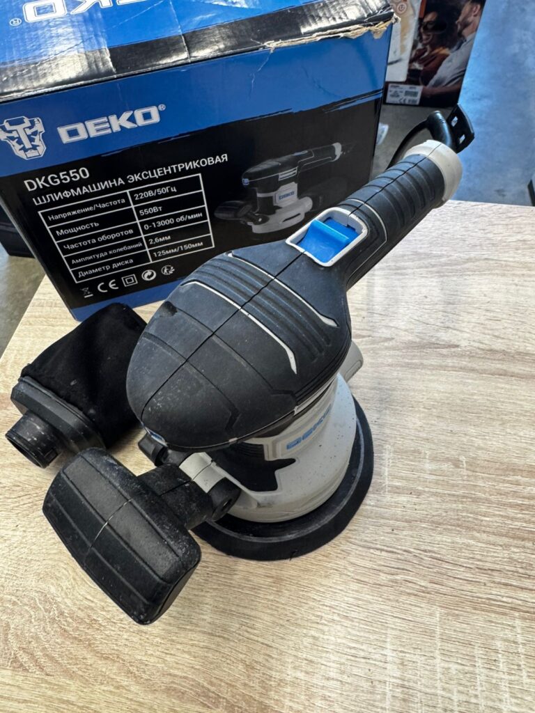 Шлифмашинка эксцентриковая DEKO DKG550