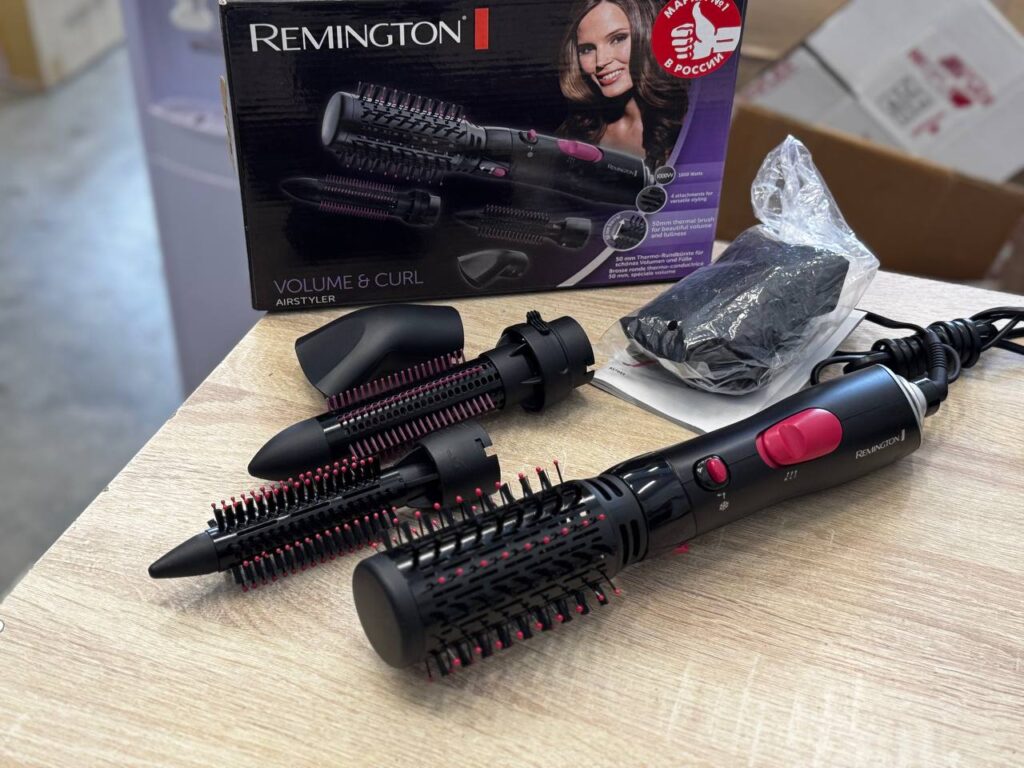 Фен-щетка Remington Volume and Curl AS7051