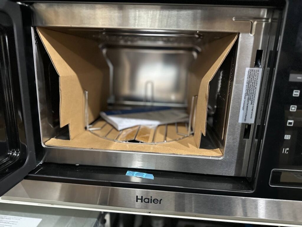 Встраиваемая микроволновая печь Haier HMX-BTG259X