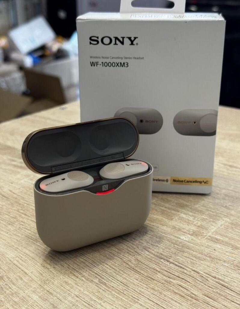 Наушники True Wireless Sony WF-1000XM3 Silver